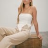 WIDE LEG BEIGE - Imagen 2