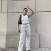 WIDE LEG CREMA - Imagen 4
