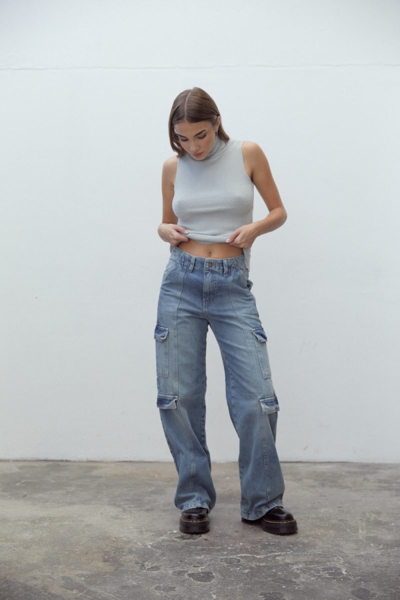 WIDE LEG ALBA CARGO