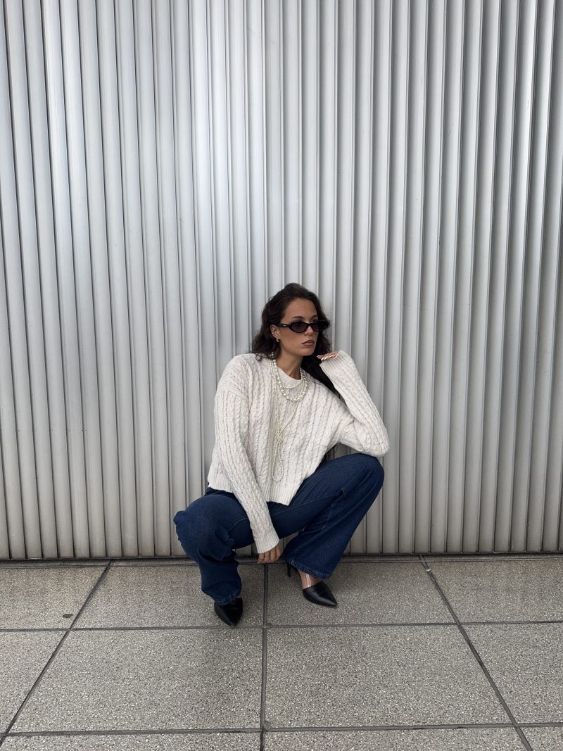WIDE LEG PIA TIRO BAJO - Imagen 3