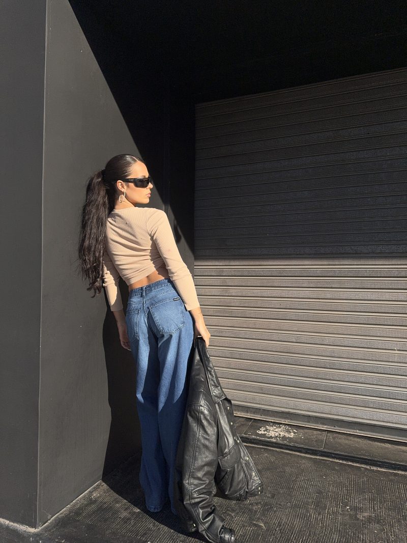 WIDE LEG GANNI (full length) - Imagen 2