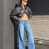 WIDE LEG GANNI (full length)