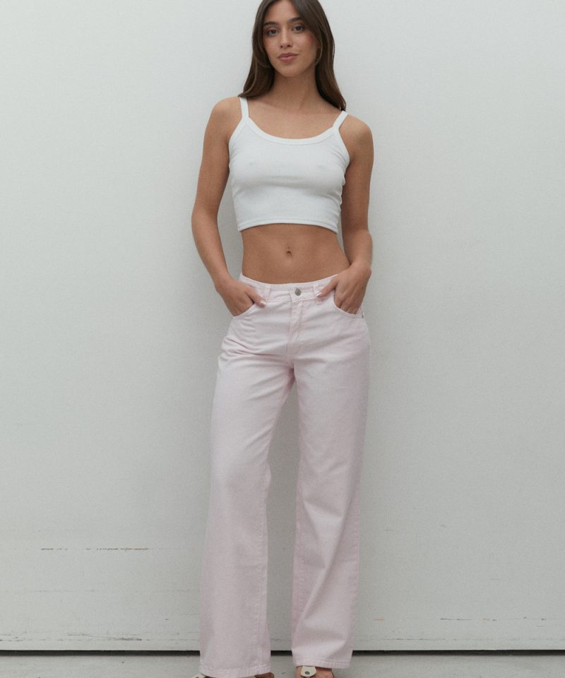 WIDE LEG PINK