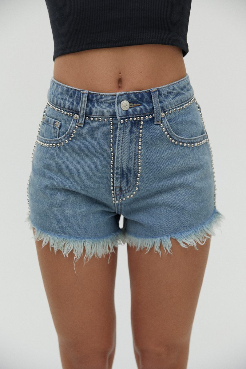 SHORT AZUL TACHAS - TW6 - Imagen 2