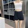 SHORT NEGRO STRASS - TW9