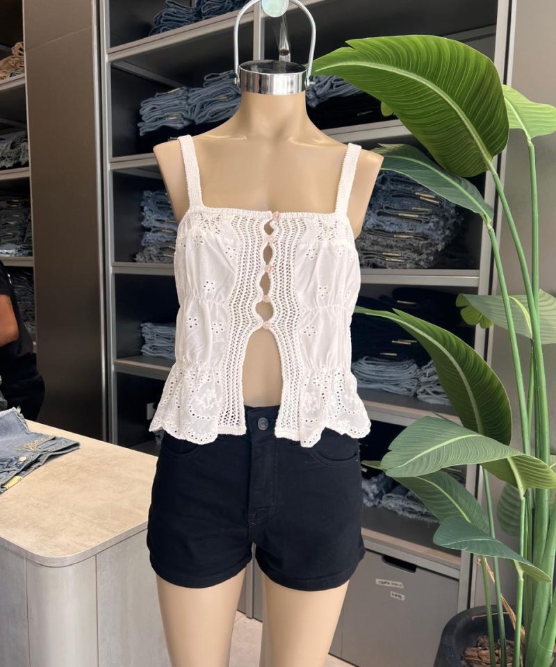 SHORT BLACK SEMIELASTIZADO