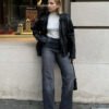 WIDE LEG BENE CON RECORTES