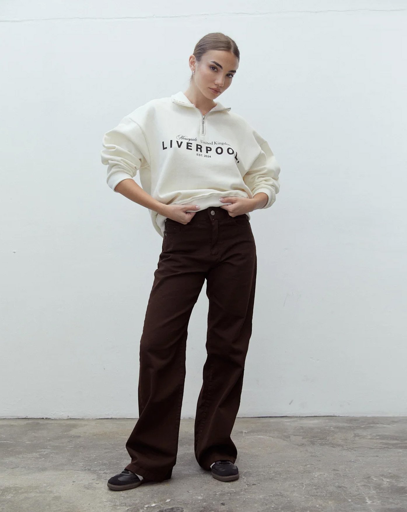 WIDE LEG CHOCOLATE