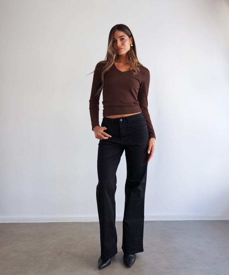 WIDE LEG BLACK