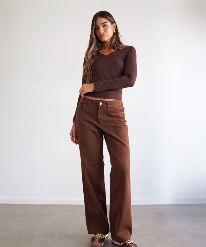 WIDE LEG MOKA