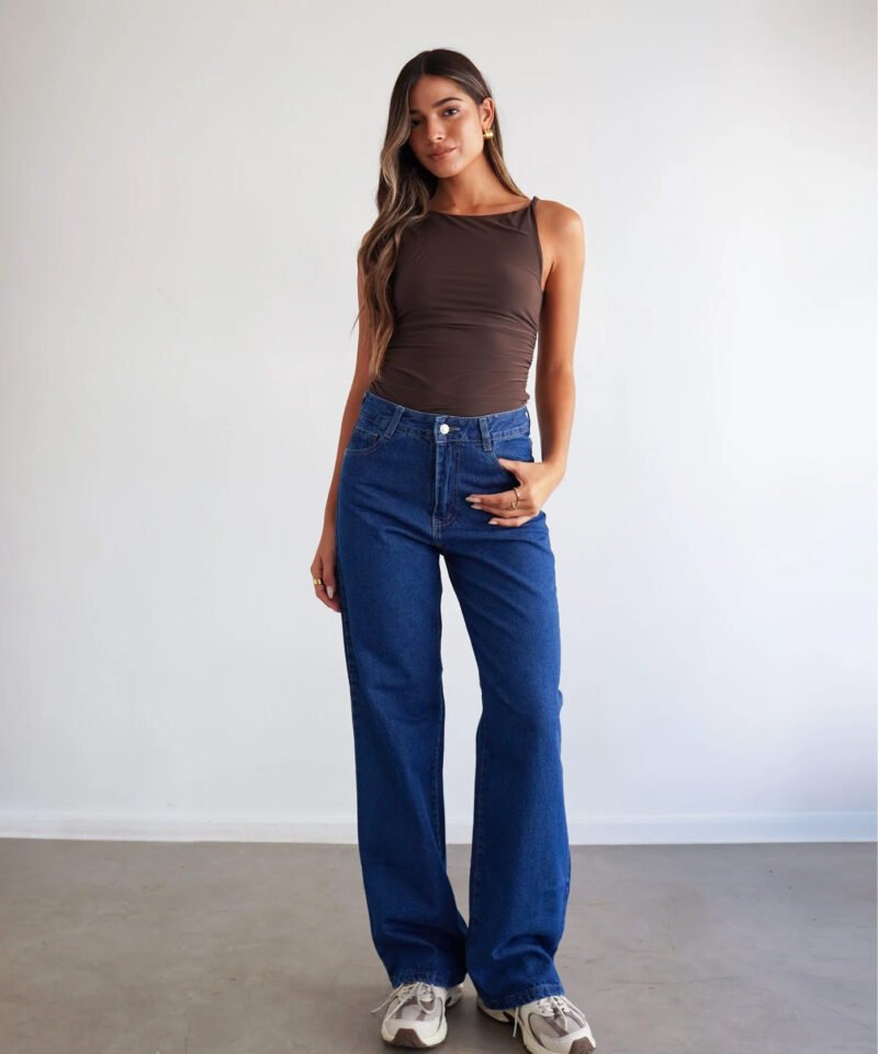 WIDE LEG PIA TIRO BAJO
