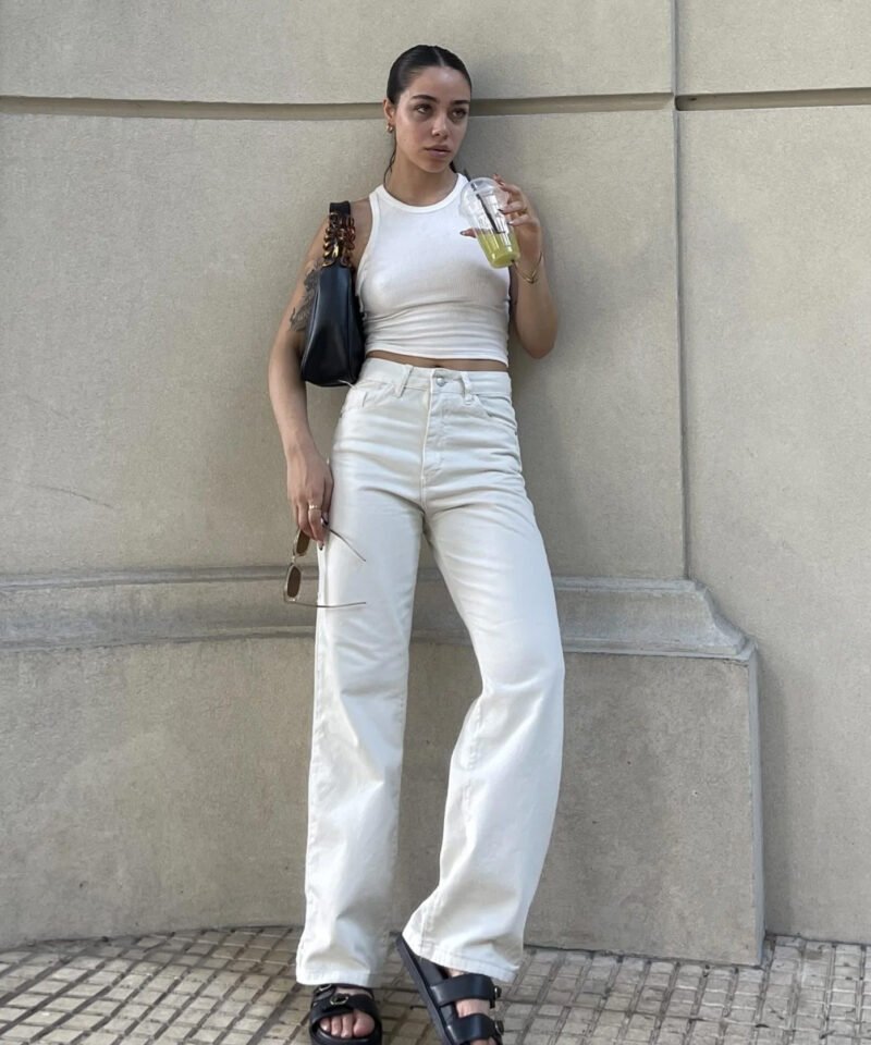 WIDE LEG CREMA