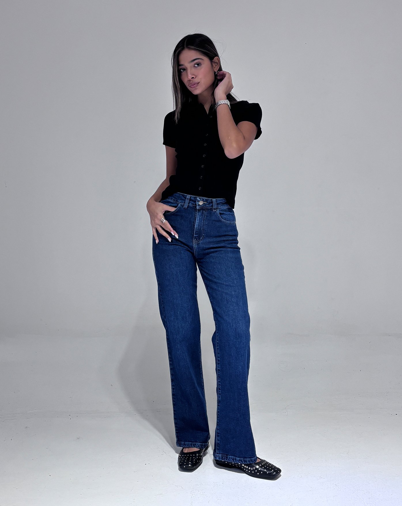 WIDE LEG COLINE ELASTIZADO