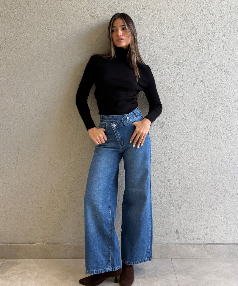 WIDE LEG INDI ASIMETRICO