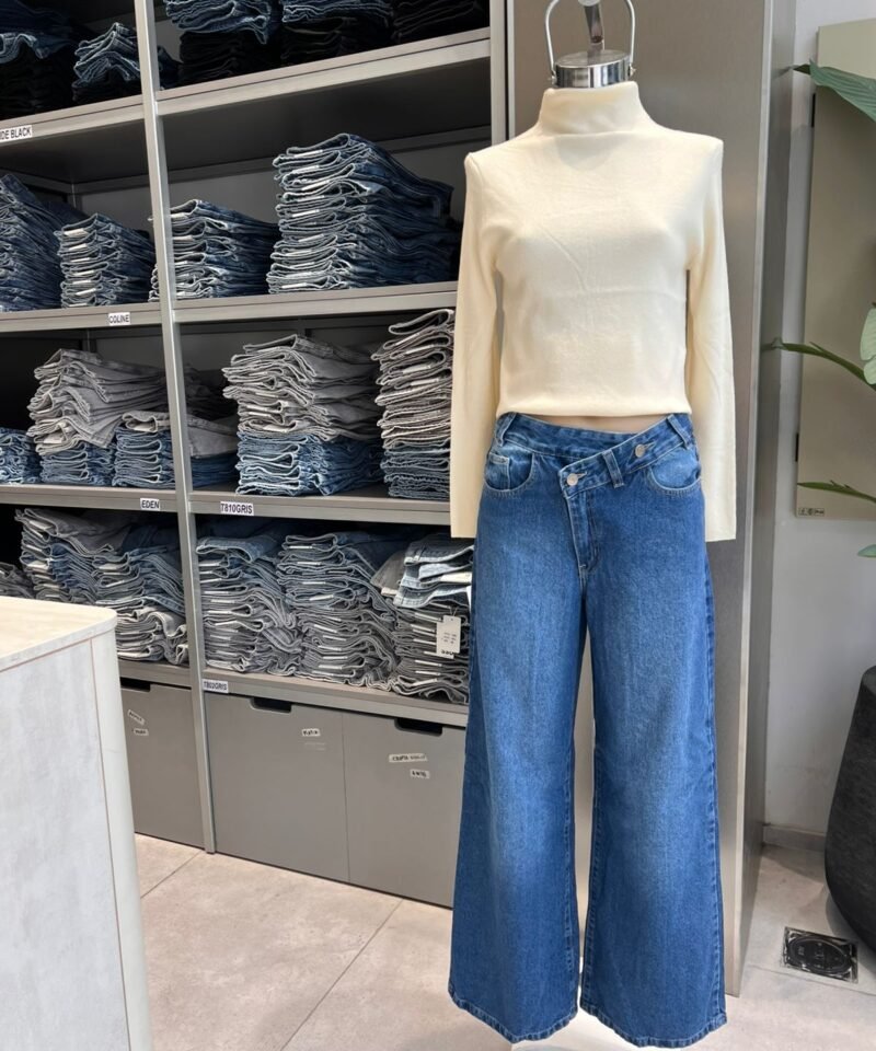 WIDE LEG INDI ASIMETRICO