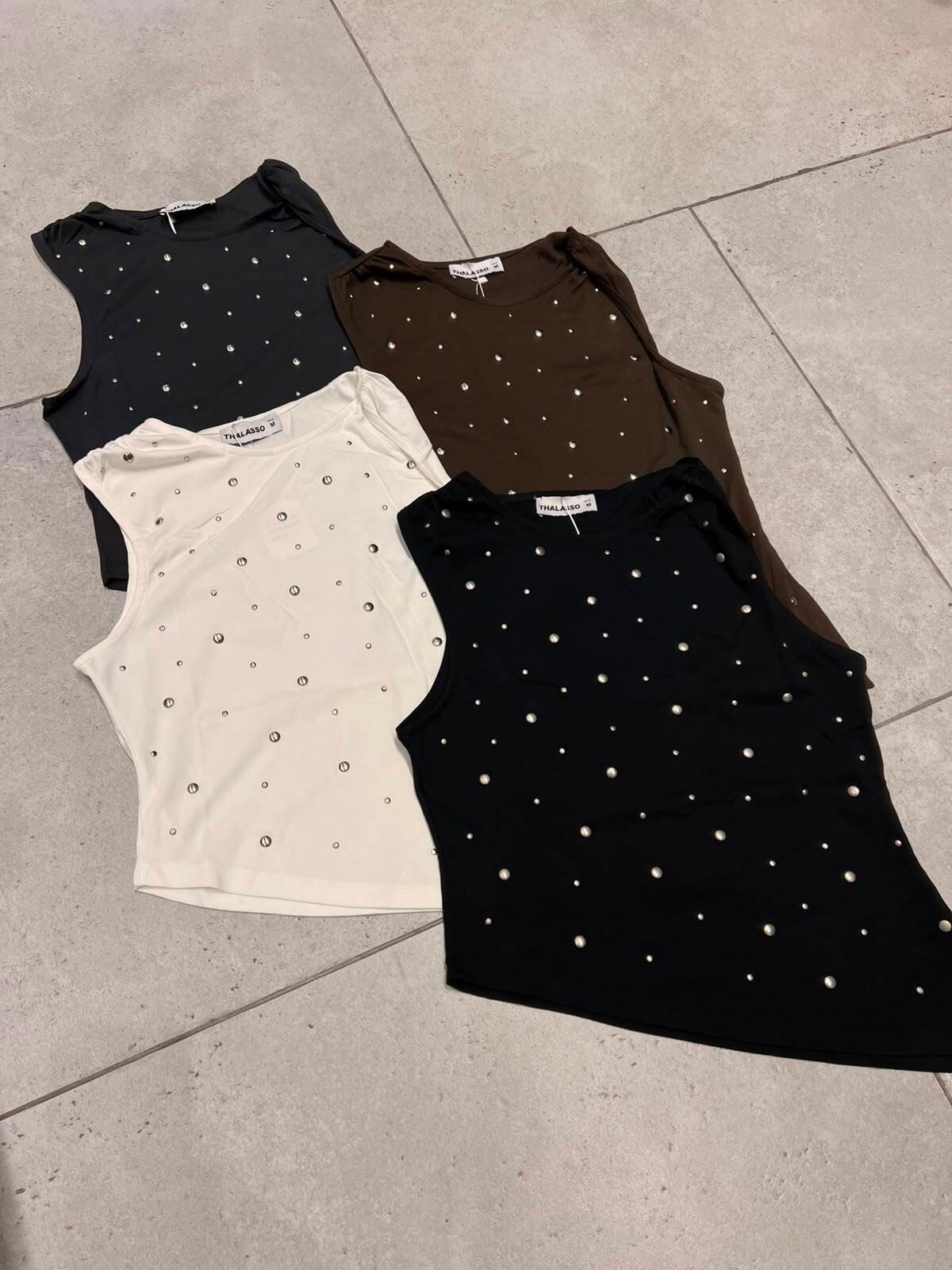 MUSCULOSA ASIMETRICA DIAMOND - TD2 - Imagen 3