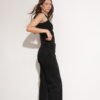 WIDE LEG RIPPLE STRASS NEGRO - TH1NEGRO - Imagen 3