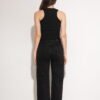 WIDE LEG RIPPLE STRASS NEGRO - TH1NEGRO - Imagen 5