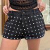 SHORT FULL TACHAS NEGRO - TH11 - Imagen 2