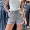 SHORT FULL STRASS GRIS - TH15 - Imagen 2