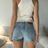 SHORT TACHAS CORAZON CELESTE - TH23CELESTE - Imagen 3