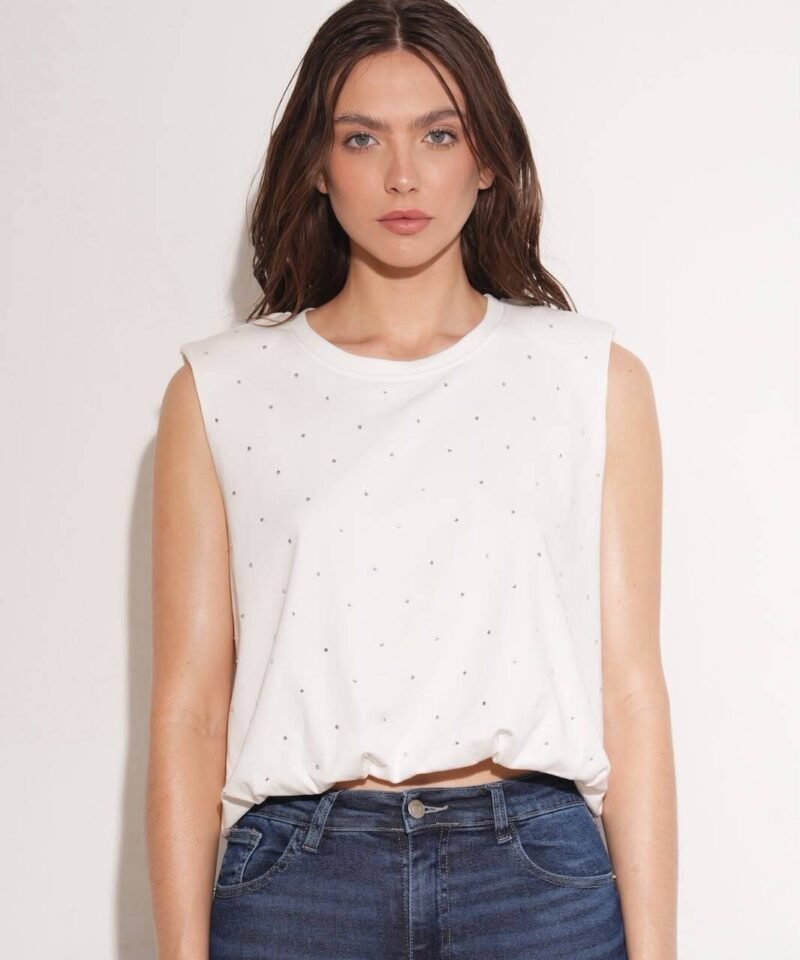 MUSCULOSA BOMBER DIAMOND - TD4