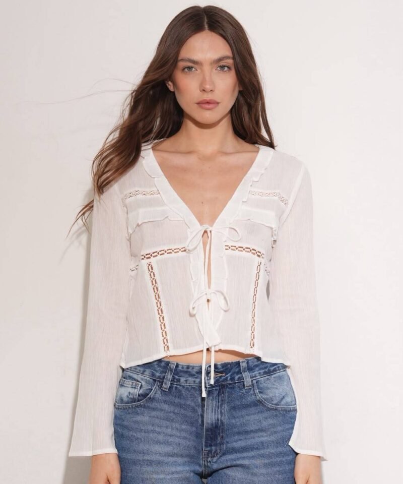 BLUSA ABIERTA - TD7