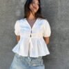 CAMISA MANGA PRINCESA