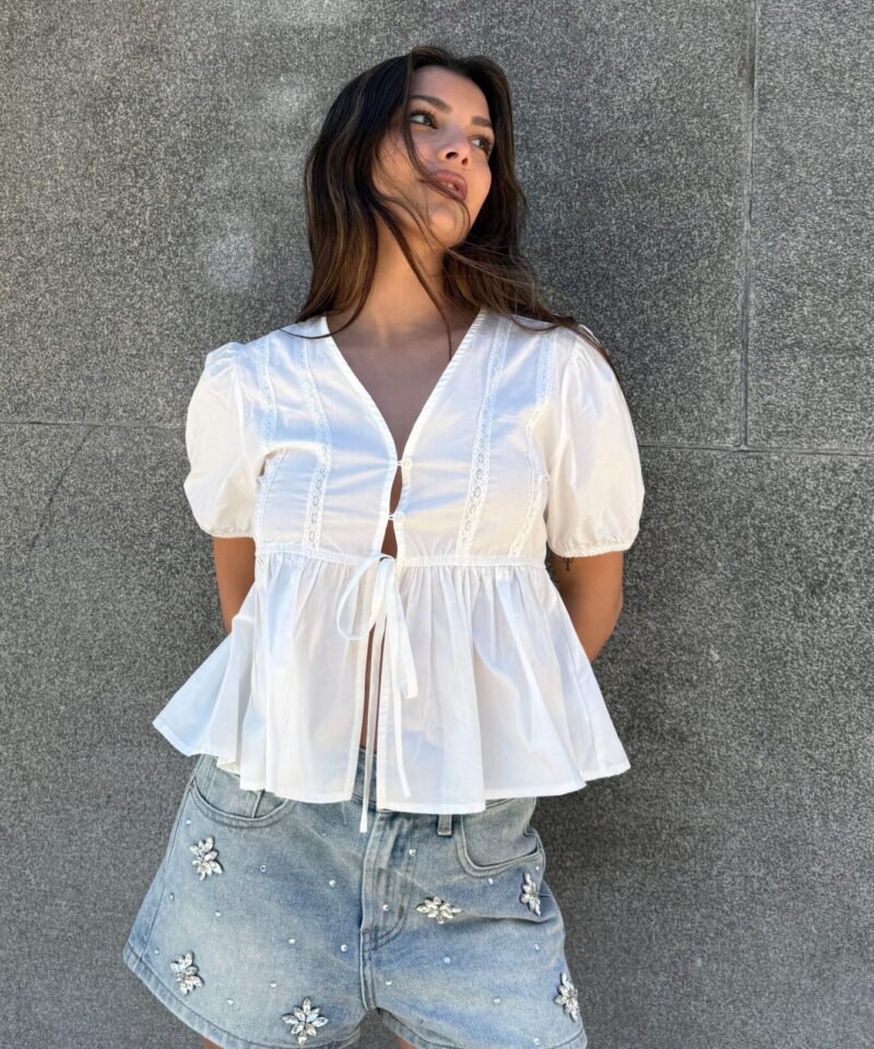 CAMISA MANGA PRINCESA