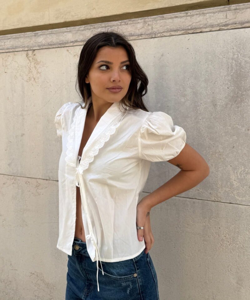 CAMISA CUELLO BRODERIE