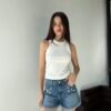 SHORT AZUL CRISTALES - TW11AZUL - Imagen 4