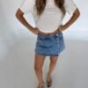 SKORT 4 BOTONES AZUL – TW31AZUL - Imagen 4