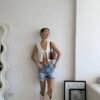 SHORT CELESTE BIG STRASS - GU1CEL
